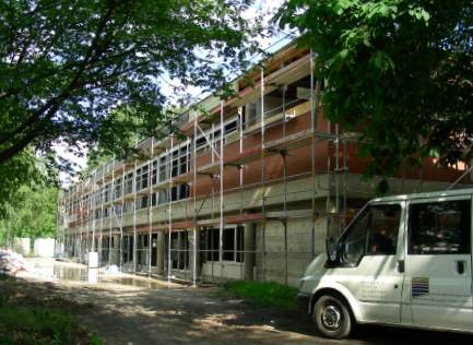 1 - Die Außenansicht nimmt neue Formen an  I