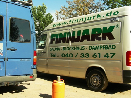 13 - Baubeginn Außensauna