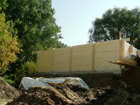 15 - Baubeginn Außensauna